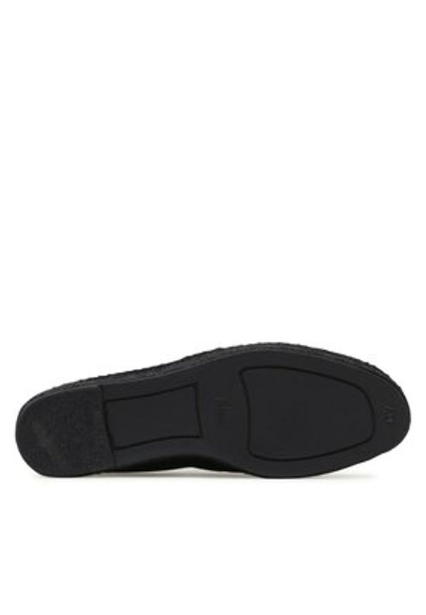 Castañer Espadryle Joel C/001 021819-100 Czarny. Kolor: czarny. Materiał: skóra