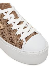 Guess Trampki FLJJZ4 FAL12 Beżowy. Kolor: beżowy. Materiał: materiał #4