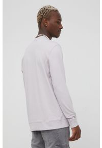 Only & Sons bluza bawełniana męska kolor fioletowy z nadrukiem. Kolor: fioletowy. Materiał: bawełna. Wzór: nadruk