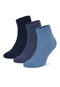 Sprandi Zestaw 3 par niskich skarpet unisex 0UB-004-AW24 (3-PACK) Niebieski. Kolor: niebieski