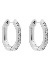 Swarovski Kolczyki Dextera Octagon 5724585 Srebrny. Materiał: metalowe. Kolor: srebrny #1