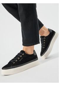 GANT - Gant Sneakersy Avona Sneaker 28533447 Czarny. Kolor: czarny. Materiał: zamsz, skóra #6