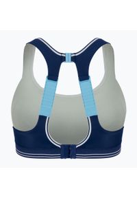 Biustonosz treningowy Shock Absorber Ultimate Run Bra. Kolor: niebieski. Sport: bieganie