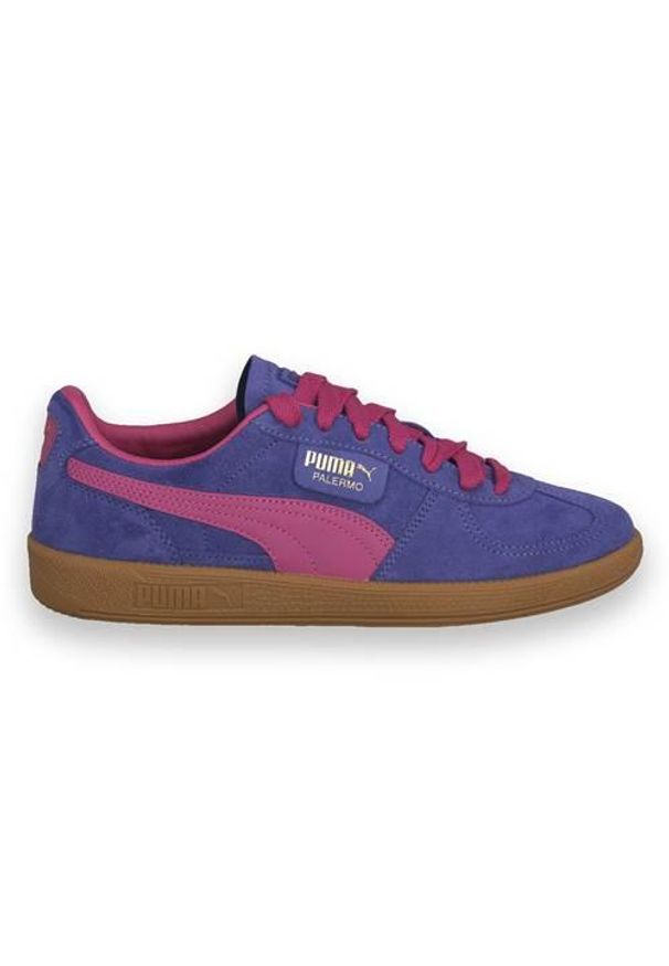 Buty do chodzenia damskie Puma 21 Palermo. Kolor: fioletowy, różowy, wielokolorowy. Materiał: zamsz, materiał. Szerokość cholewki: normalna. Sport: turystyka piesza
