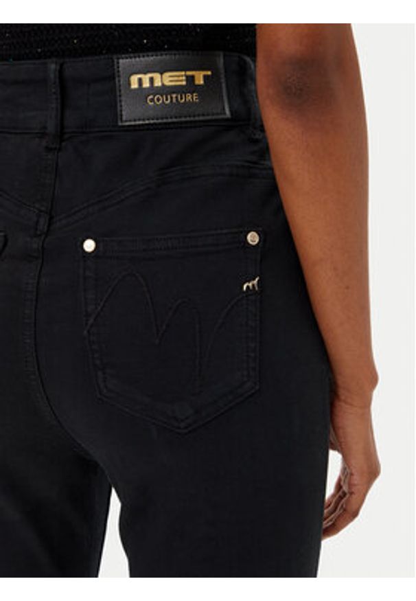 MET Jeansy M10 253PT Czarny Regular Fit. Kolor: czarny