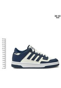 Adidas - adidas Sneakersy Rapid Court Low JR0167 Granatowy. Kolor: niebieski. Materiał: skóra #7