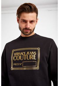 Versace Jeans Couture - Bluza VERSACE JEANS COUTURE. Okazja: na co dzień. Materiał: bawełna. Długość: długie. Styl: casual