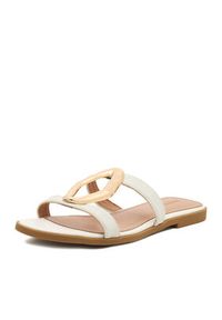 MEXX Klapki EO-WS5037-01 Biały. Kolor: biały. Materiał: skóra #8