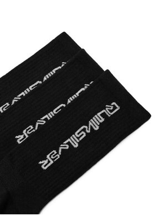 Quiksilver Skarpety AS_QUIKSILVER_100W_SS25 (3-PACK) Czarny. Kolor: czarny. Materiał: materiał, bawełna