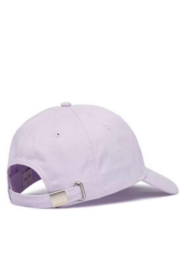Calvin Klein Czapka z daszkiem Iridecent LV04D5133G Fioletowy jasny. Kolor: fioletowy. Materiał: bawełna