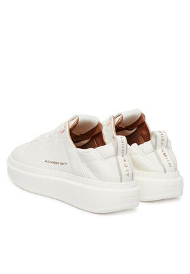 Alexander Smith Sneakersy Wembley ASBDWAW Biały. Kolor: biały. Materiał: skóra