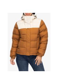 columbia - Kurtka zimowa damska Columbia Bulo Point III Down Jacket. Kolor: brązowy. Materiał: puch. Sezon: zima. Sport: turystyka piesza