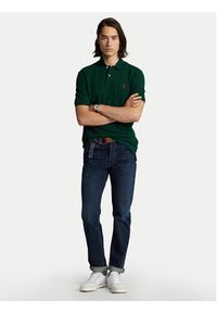 Polo Ralph Lauren Polo Core Replen 710795080 Zielony Slim Fit. Typ kołnierza: polo. Kolor: zielony. Materiał: bawełna #5