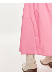 Vero Moda Spódnica trapezowa Charlotte 10303657 Różowy Regular Fit. Kolor: różowy. Materiał: bawełna