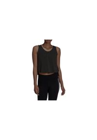 Koszulka sportowa damska Adidas Studio. Kolor: czarny
