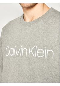 Calvin Klein Bluza Logo K10K104059 Szary Regular Fit. Kolor: szary. Materiał: bawełna #5