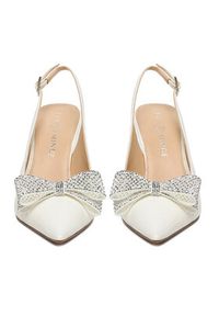 Eva Minge Szpilki ANEMONE-V1892-56-1 Biały. Kolor: biały. Materiał: skóra, syntetyk. Obcas: na szpilce #4