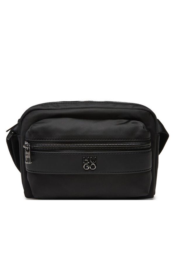 Hugo - HUGO Saszetka Quantic 50547390 Czarny. Kolor: czarny. Materiał: materiał