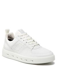 ecco - ECCO Sneakersy Street 720 M GORE-TEX 52081401007 Biały. Kolor: biały. Materiał: skóra. Technologia: Gore-Tex #8