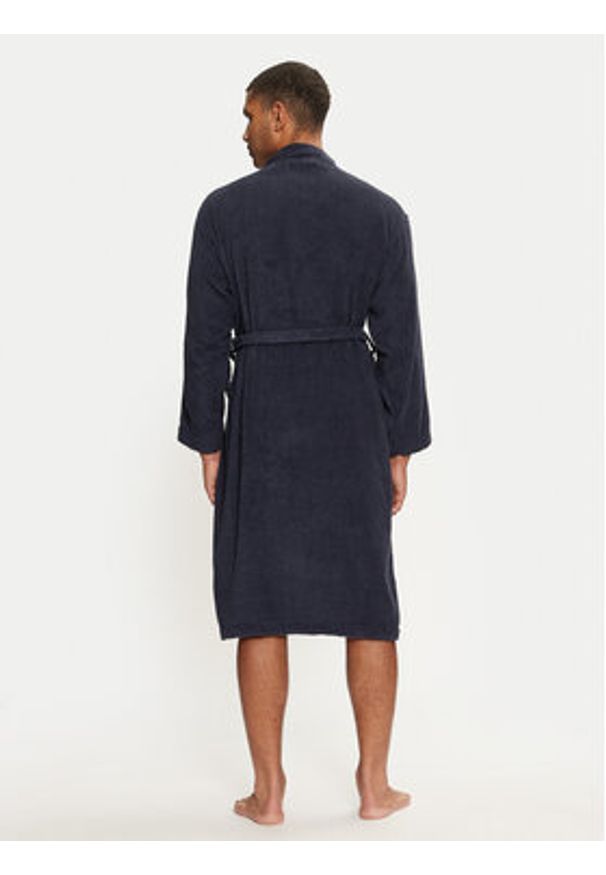 Jack & Jones Szlafrok 12243624 Granatowy. Kolor: niebieski. Materiał: bawełna