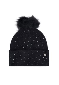 Guess Czapka AW5213 POL01 Czarny. Kolor: czarny. Materiał: akryl #1