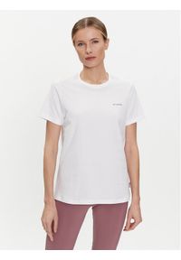 columbia - Columbia T-Shirt Boundless Beauty™ Graphic 2036573 Biały Relaxed Fit. Kolor: biały. Materiał: bawełna