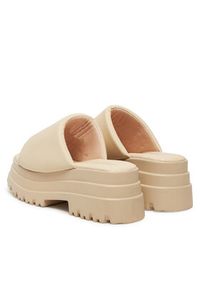 DeeZee Klapki 8602-1A Écru. Materiał: materiał #6