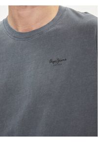 Pepe Jeans T-Shirt Jacko PM508664 Granatowy Regular Fit. Kolor: niebieski. Materiał: bawełna #5