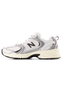 Buty unisex New Balance U530ESA – srebrne. Kolor: srebrny. Materiał: materiał, syntetyk. Szerokość cholewki: normalna. Sezon: lato. Sport: turystyka piesza #5
