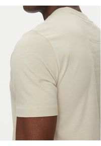 BOSS T-Shirt Logo 50538096 Beżowy Regular Fit. Kolor: beżowy. Materiał: bawełna #5
