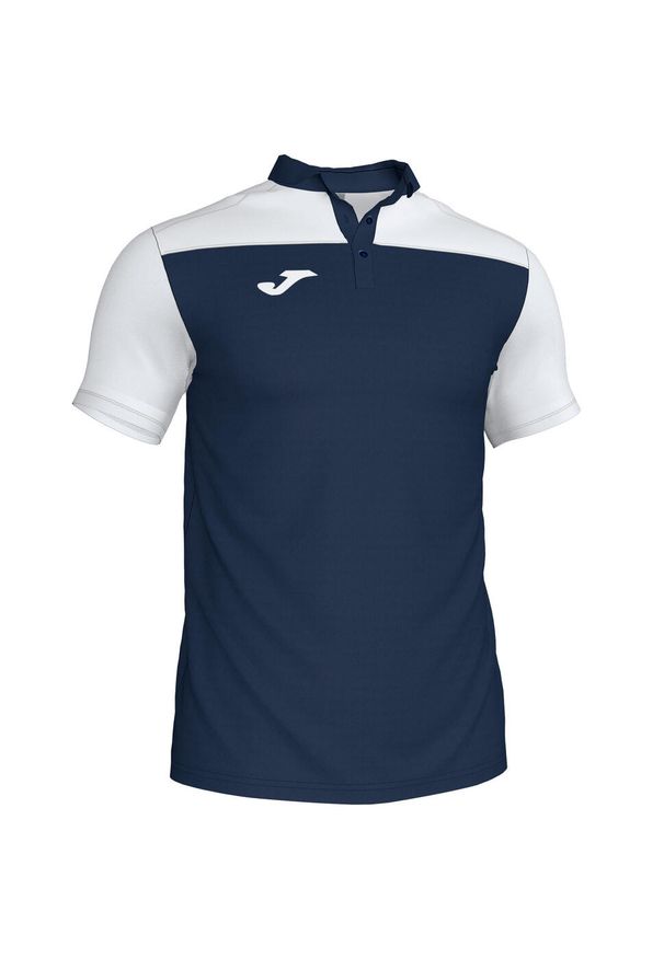 Koszulka polo do tenisa męska Joma Hobby II. Typ kołnierza: polo. Kolor: wielokolorowy, niebieski, czerwony. Sport: tenis
