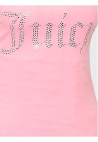 Juicy Couture Sukienka codzienna Rae JCWE222003 Różowy Slim Fit. Okazja: na co dzień. Kolor: różowy. Materiał: syntetyk. Typ sukienki: proste. Styl: casual