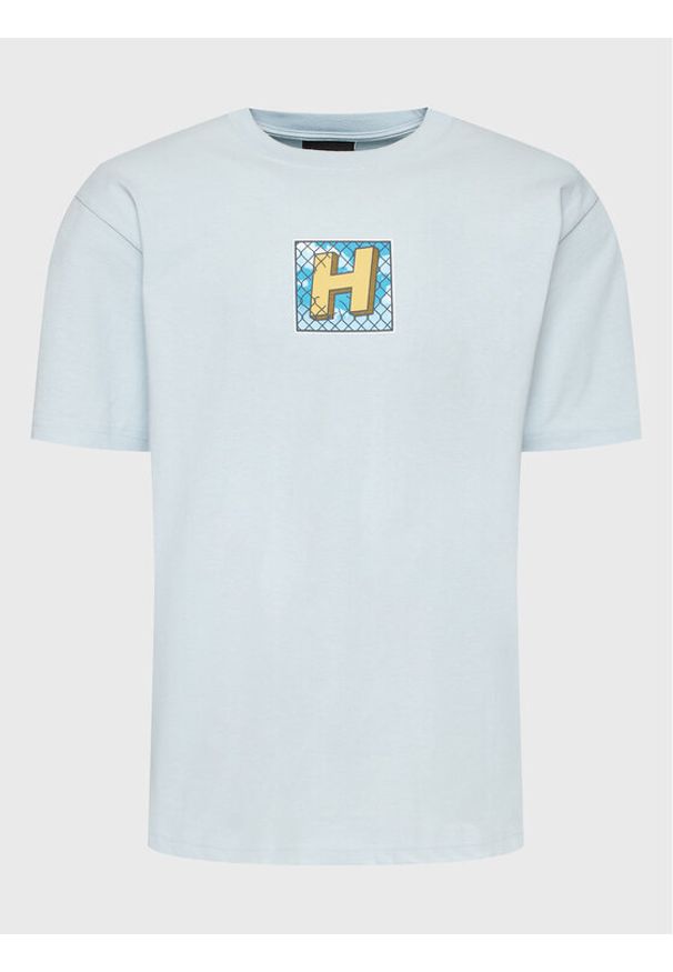 HUF T-Shirt Tresspass TS01940 Błękitny Regular Fit. Kolor: niebieski. Materiał: bawełna
