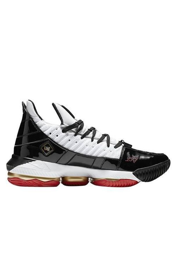 Buty koszykarskie męskie Nike Lebron Xvi SB. Zapięcie: sznurówki. Kolor: czarny, wielokolorowy. Materiał: materiał. Szerokość cholewki: normalna