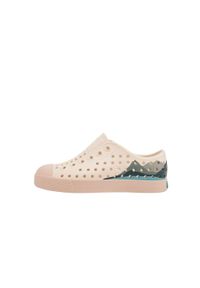 Native Shoes - Buty miejskie dziecięce NATIVE JEFFERSON BLOCK YOUTH. Okazja: na co dzień. Kolor: beżowy