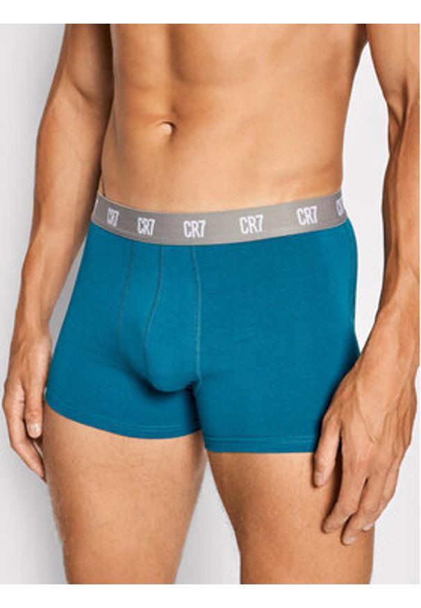 Cristiano Ronaldo CR7 Komplet 3 par bokserek Basic Trunk 3-Pack 8100-49-2717 Niebieski. Kolor: niebieski. Materiał: bawełna
