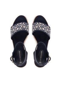 TOMMY HILFIGER - Tommy Hilfiger Espadryle Th Mid Espad FW0FW09519 Granatowy. Kolor: niebieski. Materiał: materiał #6