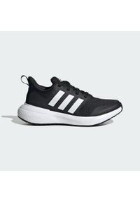 Adidas - Buty dziecięce do biegania FortaRun 2.0 Cloudfoam Lace Shoes. Kolor: biały, czarny, wielokolorowy. Materiał: materiał. Model: Adidas Cloudfoam