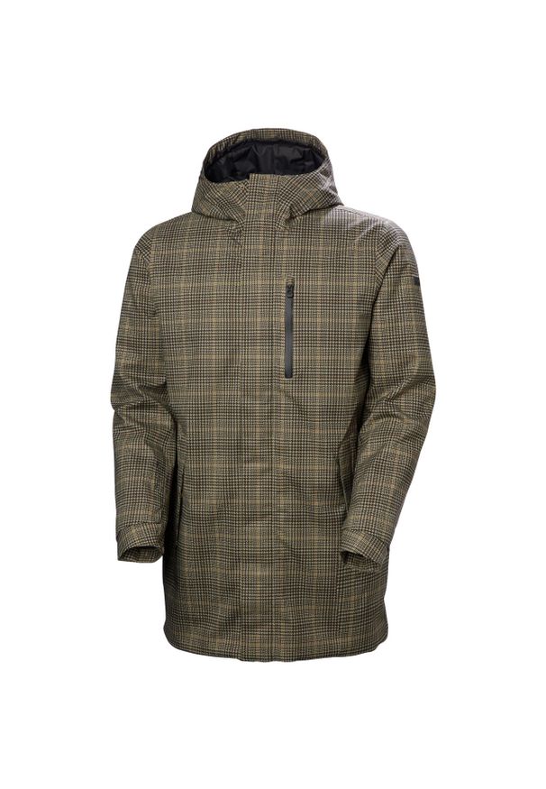 Kurtka wodoodporna z kapturem Helly Hansen Frogner. Typ kołnierza: kaptur. Kolor: brązowy