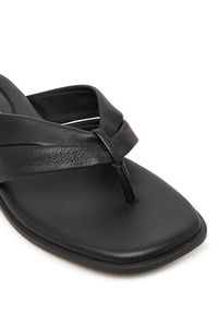 TOMMY HILFIGER - Tommy Hilfiger Japonki FW0FW09216 Czarny. Kolor: czarny. Materiał: skóra #3