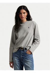 Polo Ralph Lauren Bluzka 211967105003 Szary Straight Fit. Typ kołnierza: polo. Kolor: szary. Materiał: bawełna