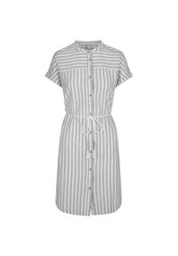 GLOMEX - Glemo Loaf Nesha Sukienka Damska M – Len-Bawełna. Kolor: wielokolorowy. Materiał: len, bawełna. Sezon: lato. Typ sukienki: sportowe. Styl: sportowy #1