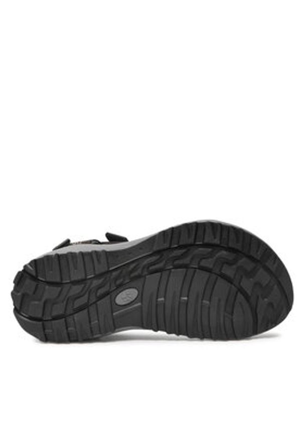 Jack Wolfskin Sandały Wave Breaker W 4050291 Czarny. Kolor: czarny. Materiał: materiał