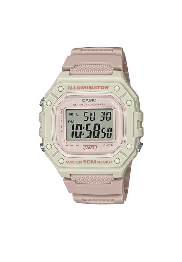 Zegarek Casio. Kolor: różowy