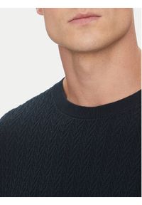 Marciano Guess Sweter 5GHR16 5861Z Granatowy Regular Fit. Kolor: niebieski. Materiał: bawełna #4