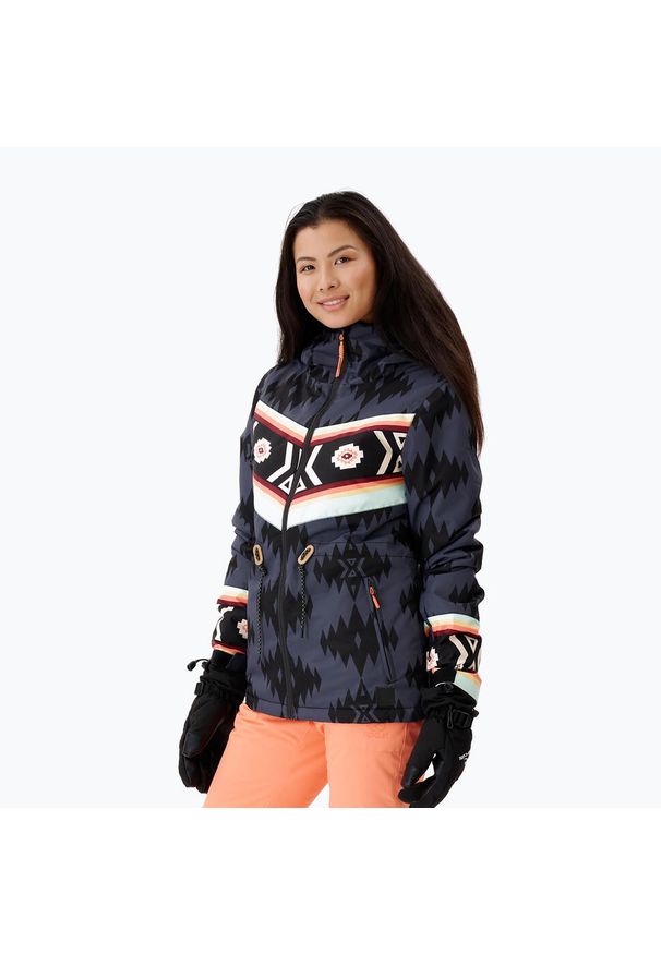 Kurtka snowboardowa damska Rip Curl Rider Betty. Kolor: niebieski. Sezon: zima. Sport: snowboard