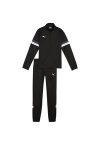 Puma - Dres Dziecięcy/dziecięcy Team Rise. Kolor: czarny. Materiał: dresówka
