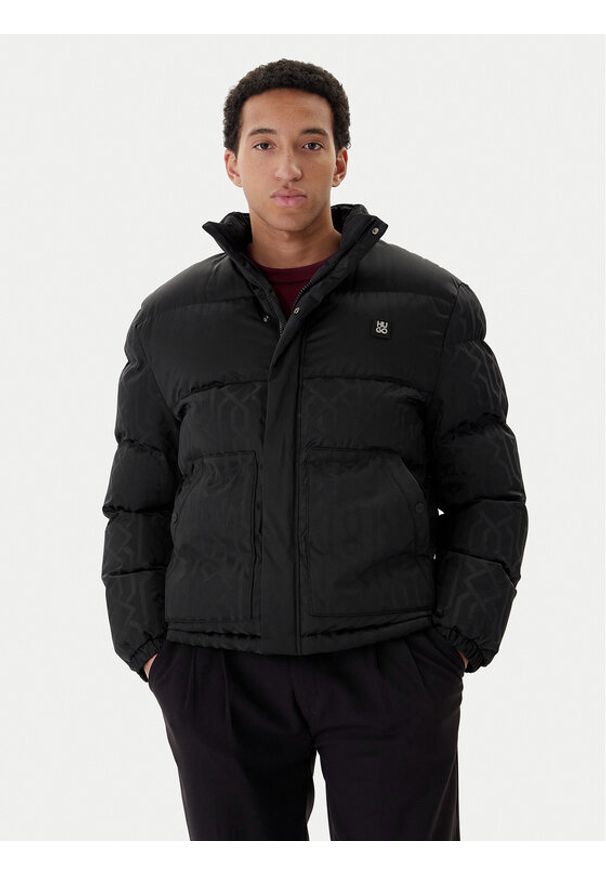 Hugo - HUGO Kurtka zimowa Balto2541 50549096 Czarny Regular Fit. Kolor: czarny. Materiał: syntetyk. Sezon: zima