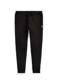 Polo Ralph Lauren Spodnie dresowe 710888283 Czarny Regular Fit. Kolor: czarny. Materiał: bawełna