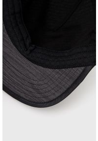 columbia - Columbia czapka Montrail Running kolor czarny z nadrukiem. Kolor: czarny. Materiał: syntetyk, skóra, włókno. Wzór: nadruk #2